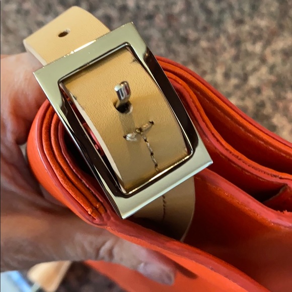 L.A.M.B. By Gwen Stefani burnt orange briefcase - Picture 14 of 16